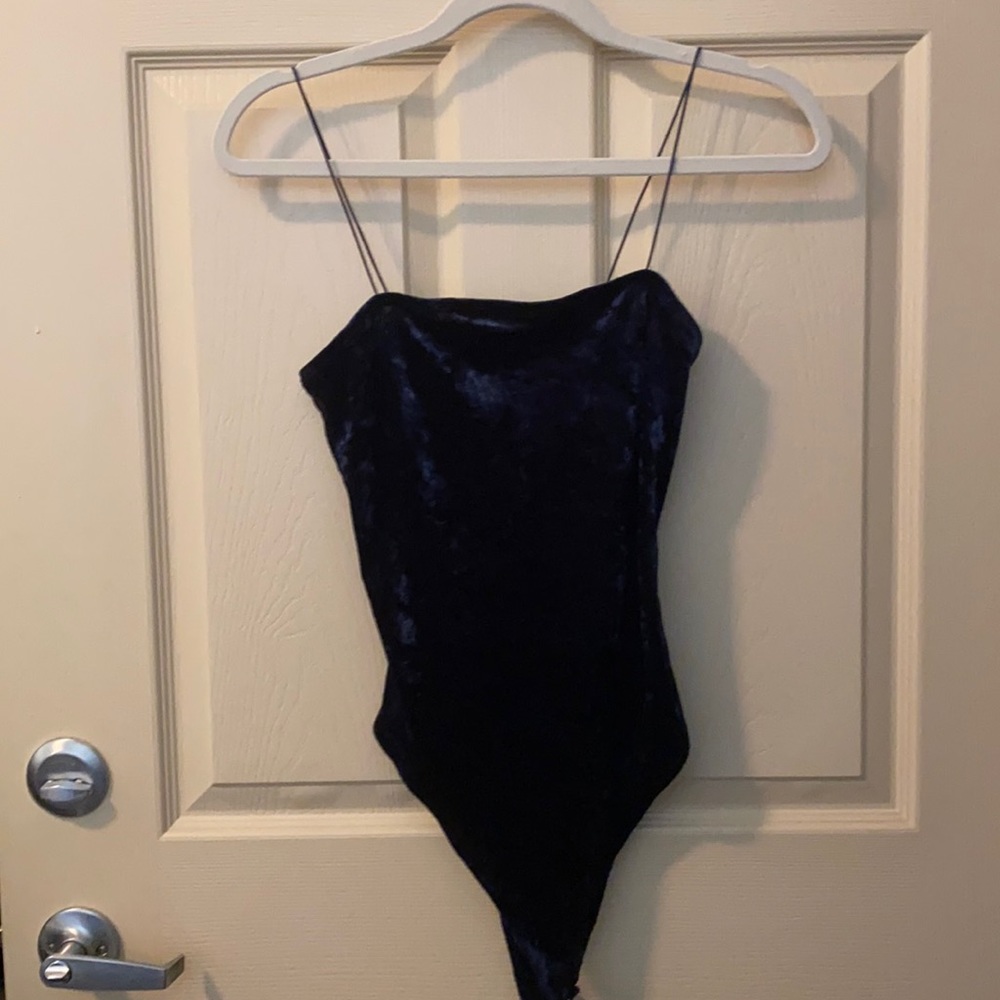 GARAGE Velvet Bodysuit